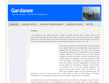 Tablet Screenshot of gardasee-tipps.de